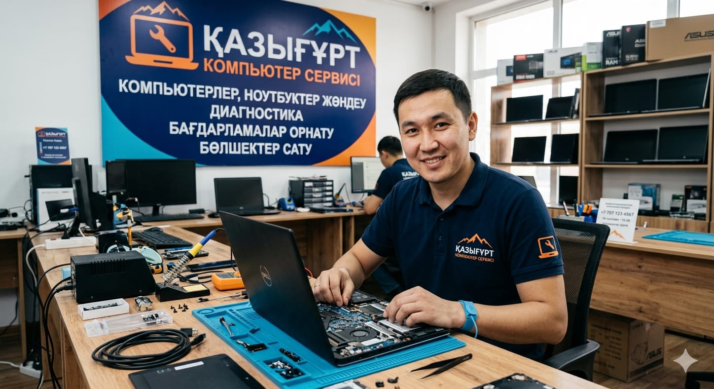 🖥️ ҚАЗЫҒҰРТ КОМПЬЮТЕР СЕРВИСІ
